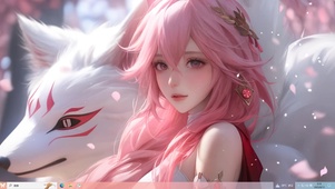 白虎守护少女