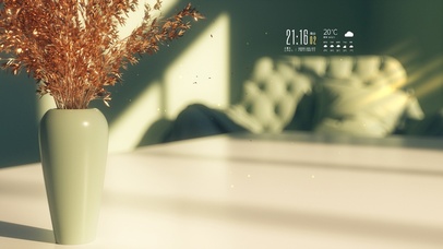 4k 温馨简约室内小场景