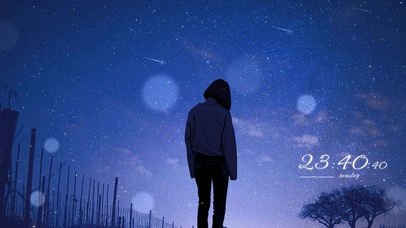 星河所望护眼壁纸