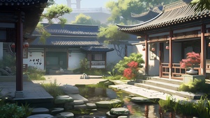 国风庭院