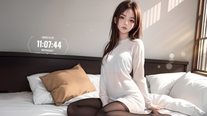 居家气质纯欲系少女