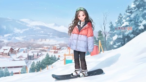滑雪啦
