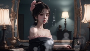 日系忧郁少女