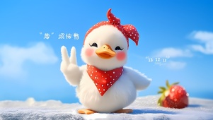 莓烦恼鸭