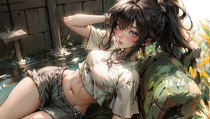 水墨女孩