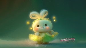 4K  小萌兔  可爱兔兔