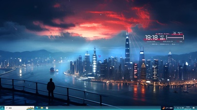 科幻主题--赛博未来城市