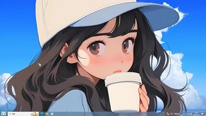 喝奶茶