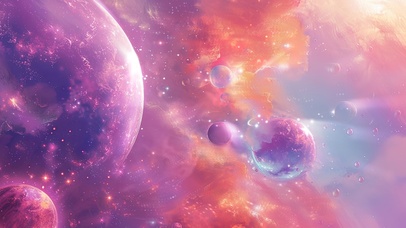 粉色梦幻宇宙