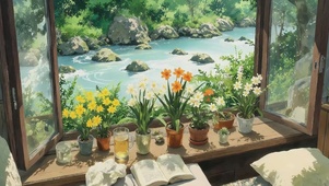 一窗绿意，一方心安