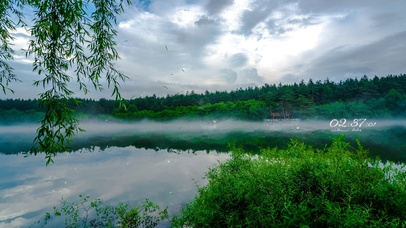 4k 治愈护眼山清水秀