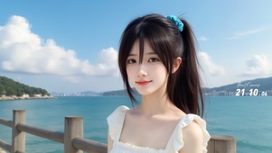 美女