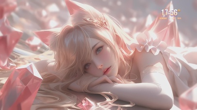 【4k】唯美，可爱猫耳少女阿狸
