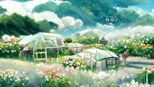 4k治愈 唯美花园