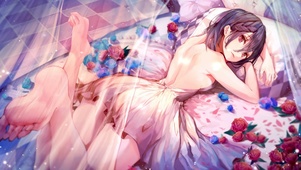 房间里的少女  