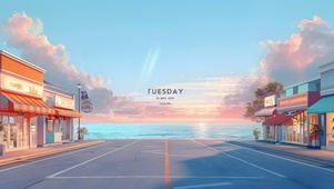 海边小镇
