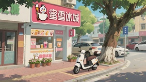 夏日街道