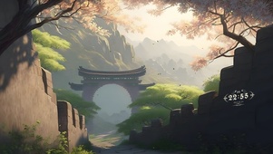 清新 古城墙