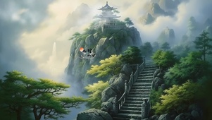 云雾缭绕