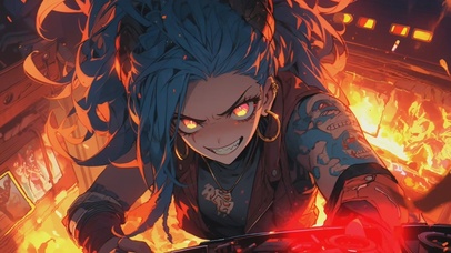 【唯美】愤怒的金克斯