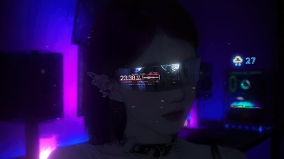 炫飒电竞房间女神