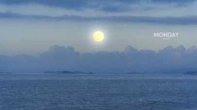 清河海风，溶溶月色