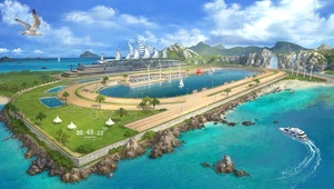 夏日海岛