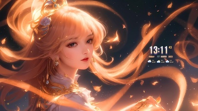 唯美古风长发女孩