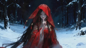雪夜红衣秘语