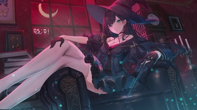 4K 幻塔月下的凛夜 肉丝长腿