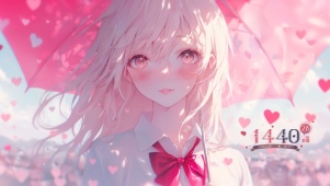 爱心女孩