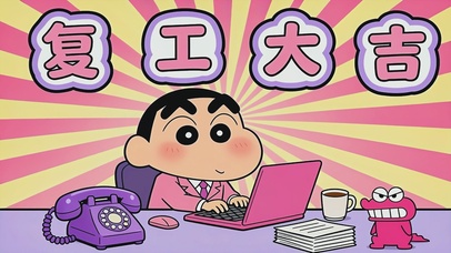 小新祝你复工大吉