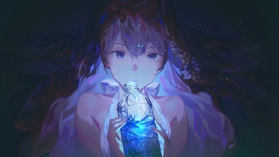 手握星辰大海的女孩