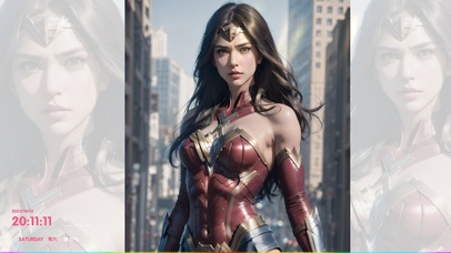 4K高清性感Ai战争女神壁纸