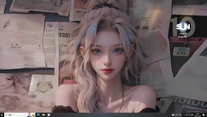 清纯复古美女