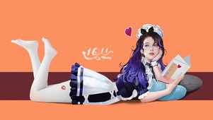 白丝女仆