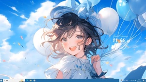 短发少女