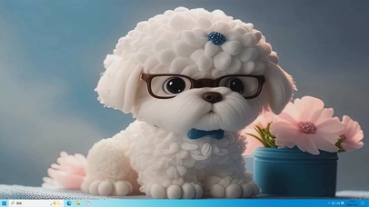 萌宠可爱小狗主题