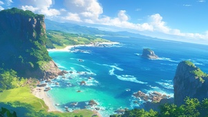 半岛海岸线