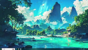 动漫场景护眼壁纸-桌面主题