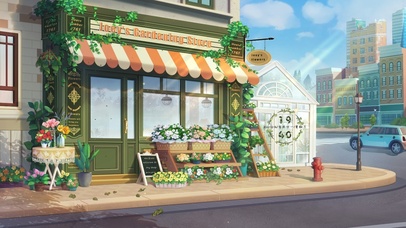 4K治愈温馨阳光花房