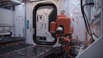 4K超清工作的机器人