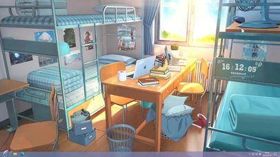 4K宿舍寝室风一