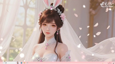 期待你穿上白色花嫁 做我的新娘