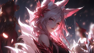粉色阿狸
