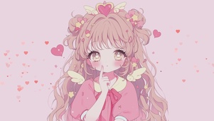 爱心女孩