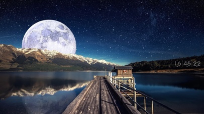 4K月球星空码头