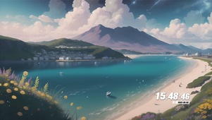 梦幻海景