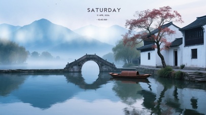 国风治愈江南水乡