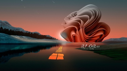 微软win11（带真实时间）